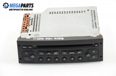 CD плеър за Peugeot 206 Hatchback (08.1998 - 12.2012)