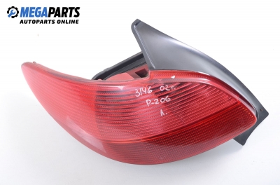 Стоп за Peugeot 206 Hatchback (08.1998 - 12.2012), хечбек, позиция: лява