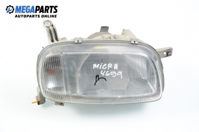 Фар за Nissan Micra II Hatchback (01.1992 - 02.2003), позиция: дясна, Valeo