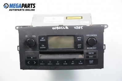 CD плеър за Toyota Corolla Verso I (09.2001 - 05.2004), № 86120-13060-B0