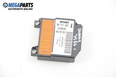 Модул за AIRBAG за Smart Fortwo Cabrio 450 (01.2004 - 01.2007), № 000 1211 V007