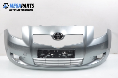 Предна броня за Toyota Yaris Hatchback II (01.2005 - 12.2014), хечбек, позиция: предна