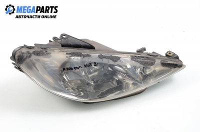 Фар за Peugeot 206 Hatchback (08.1998 - 12.2012), хечбек, позиция: дясна