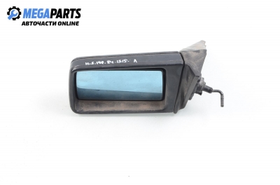 Огледало за Mercedes-Benz 190 Sedan (W201) (10.1982 - 08.1993), 4+1 вр., седан, позиция: лява