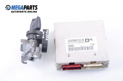 Компютър с контактен ключ за Opel Vectra B Estate (11.1996 - 07.2003) 1.6 i 16V, 100 к.с., № 16202319