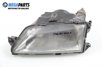 Фар за Peugeot 306 Hatchback (01.1993 - 10.2003), хечбек, позиция: лява