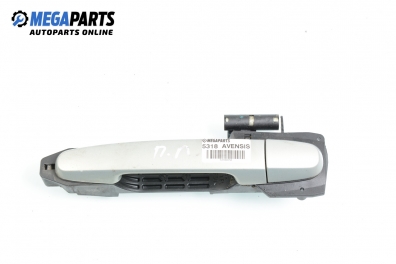 Външна дръжка за Toyota Avensis Liftback II (04.2003 - 11.2008), 4+1 вр., хечбек, позиция: предна, лява