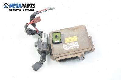Компютър с контактен ключ за Citroen Saxo Hatchback (02.1996 - 04.2004) 1.1 X,SX, 54 к.с., № Bosch 0 261 204 788