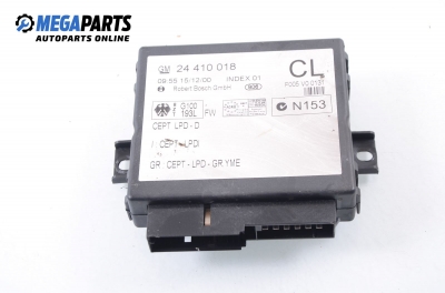 Комфорт модул за Opel Zafira A Minivan (04.1999 - 06.2005), № GM 24 410 018