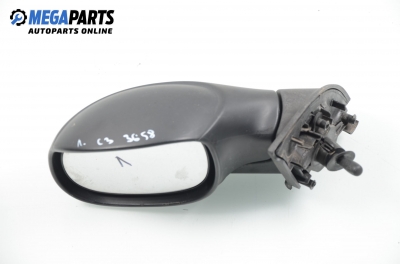 Огледало за Citroen C3 Hatchback I (02.2002 - 11.2009), 4+1 вр., хечбек, позиция: лява