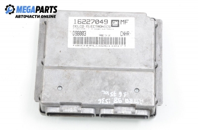 Компютър двигател за Opel Astra G Hatchback (02.1998 - 12.2009) 1.6, 75 к.с., № 16227049