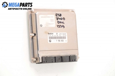 Компютър двигател за BMW 7 Series E38 (10.1994 - 11.2001) 740 d, 245 к.с., № Bosch 0 281 001 843