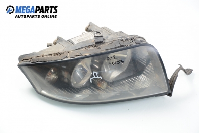 Фар за Audi A2 Hatchback (02.2000 - 08.2005), позиция: дясна, Valeo