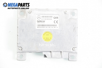 Модул GSM за Mercedes-Benz E-Class Sedan (W211) (03.2002 - 03.2009), № A2118205885