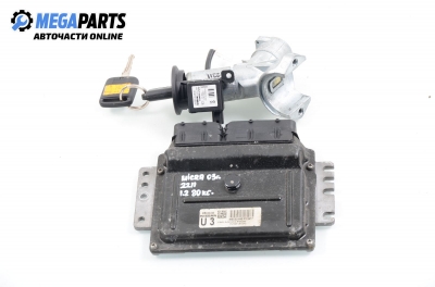 Компютър с контактен ключ и имобилайзер за Nissan Micra III Hatchback (01.2003 - 06.2010) 1.2 16V, 80 к.с., № MEC32-040 F3 3417
