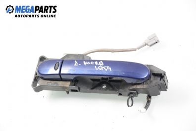 Външна дръжка за Nissan Micra III Hatchback (01.2003 - 06.2010), хечбек, позиция: дясна