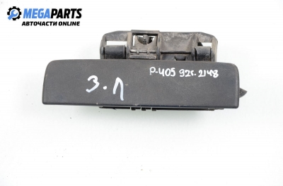 Външна дръжка за Peugeot 405 I Break (06.1987 - 08.1992), комби, позиция: задна, лява