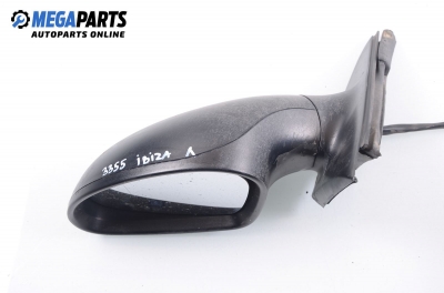 Огледало за Seat Ibiza IV Hatchback (02.2002 - 11.2009), 2+1 вр., позиция: лява