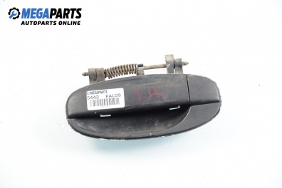 Външна дръжка за Chevrolet Kalos Hatchback (03.2005 - ...), 4+1 вр., хечбек, позиция: задна, лява