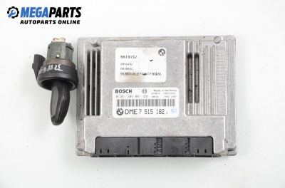 Компютър с контактен ключ за BMW 3 Series E46 Compact (06.2001 - 02.2005) 316 ti, 115 к.с., № Bosch 0 261 209 001