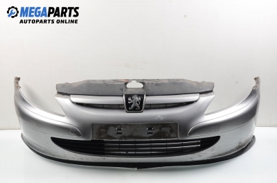 Предна броня за Peugeot 307 Break (03.2002 - 12.2009), комби, позиция: предна