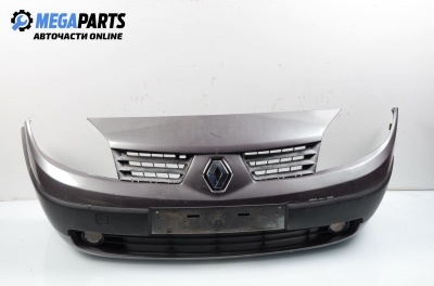Предна броня за Renault Scenic II Minivan (06.2003 - 07.2010), позиция: предна