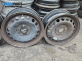 Стоманени джанти за Volkswagen Golf V Hatchback (10.2003 - 02.2009) 15 цола, ширина 6 (Цената е за комплекта)